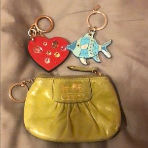 Coach keychain bundle